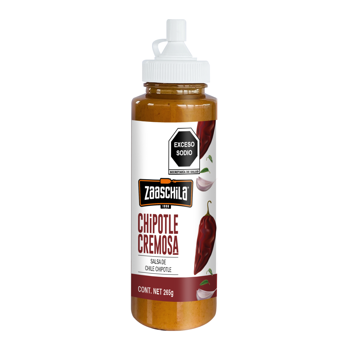 Salsa Chipotle Cremosa Zaaschila 265 g