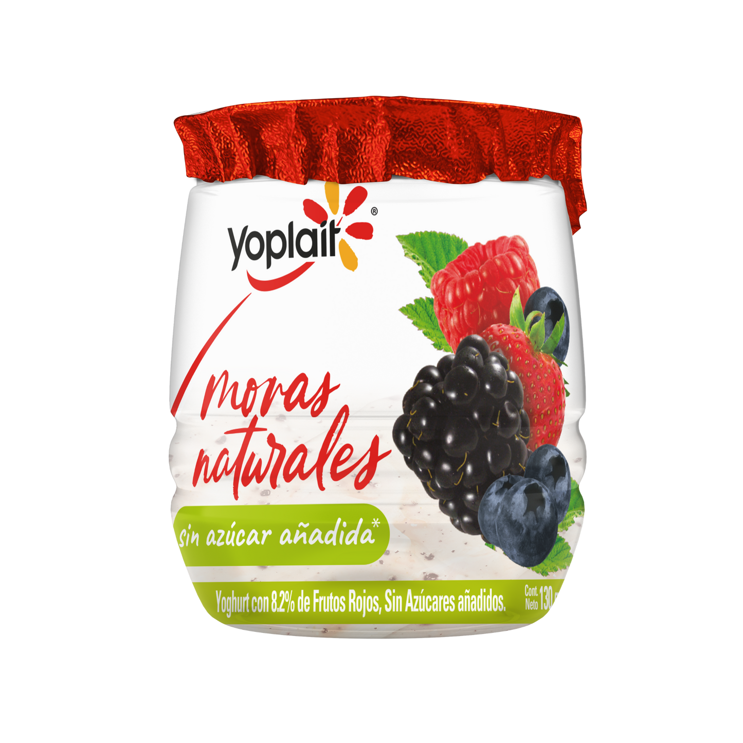 Yoghurt Batido Sin Azúcar Moras Yopalit 130 g