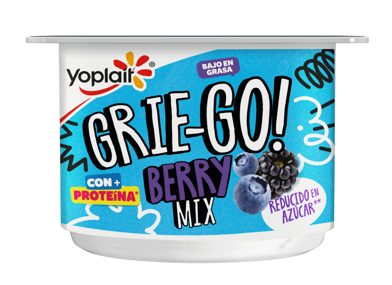 Yoghurt Batido Grie-Go! Berry Mix Yoplait 125 g