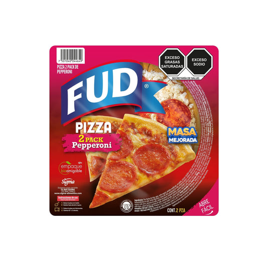 Pizza 2 Pack Pepperoni Fud