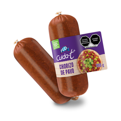 Chorizo de Pavo FUD Cuidat+ 200 g