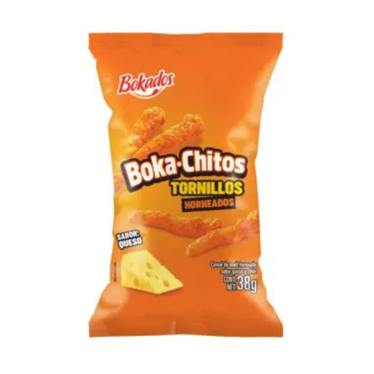 Bokachitos Tornillos Queso Bokados 38 g