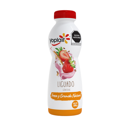 Yoghurt Bebible Licuado De Fresa Yoplait 330 g