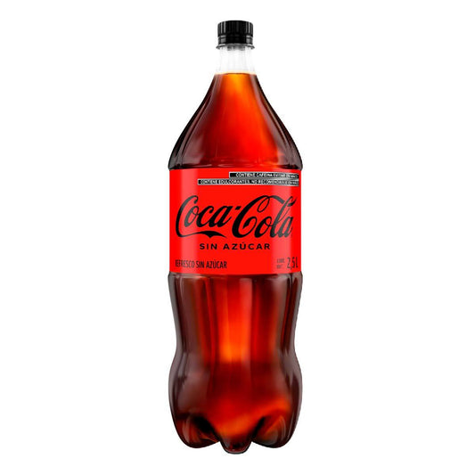 Coca Cola Sin Azúcar 2.5 Litros