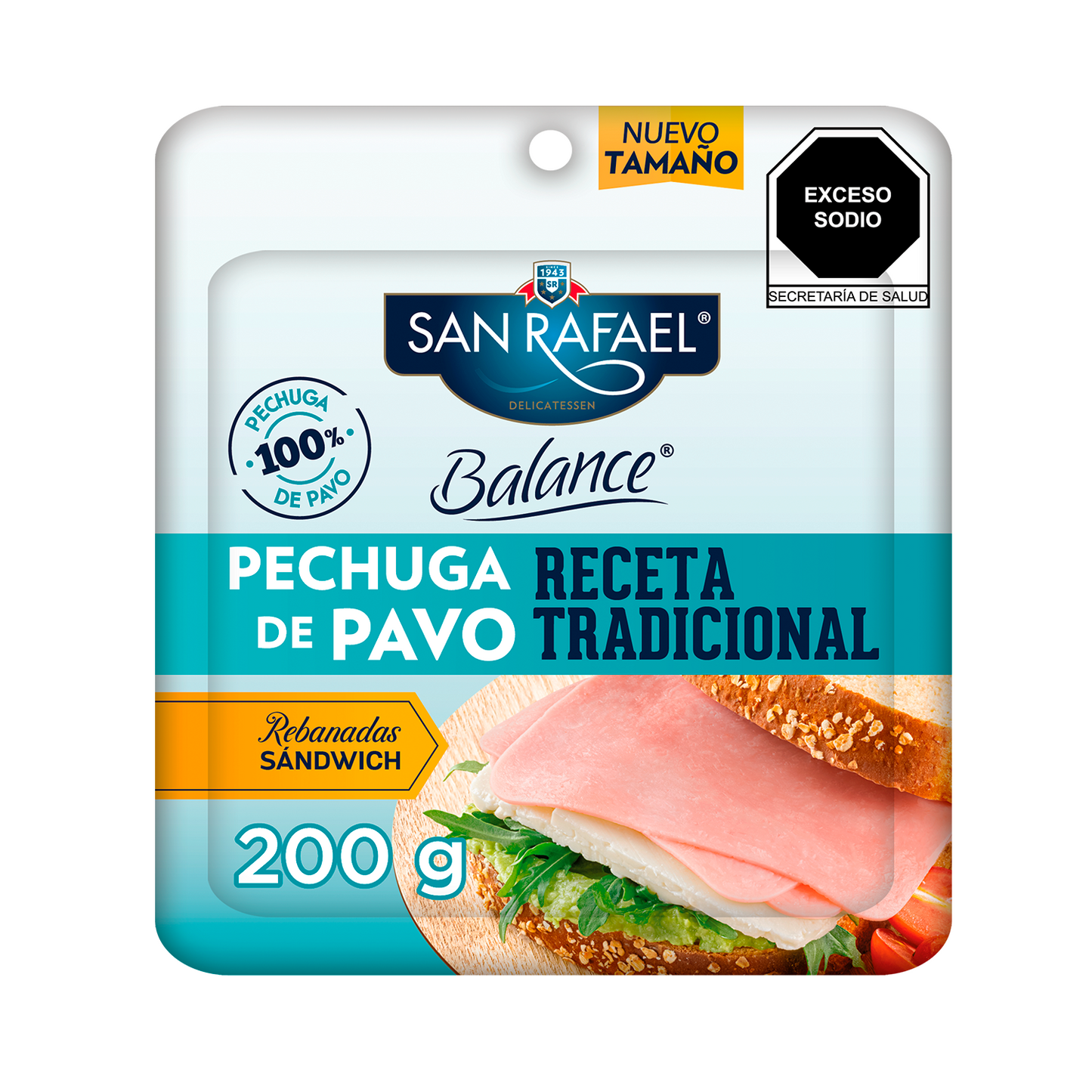Pechuga de Pavo San Rafael Balance Receta Tradicional 200 g
