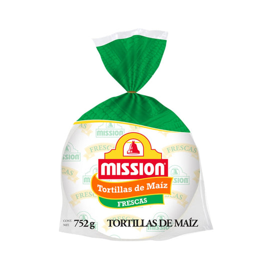 Tortillas de Maíz Frescas Mission 752 g